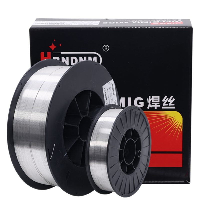 Gas shielded aluminum welding wires
